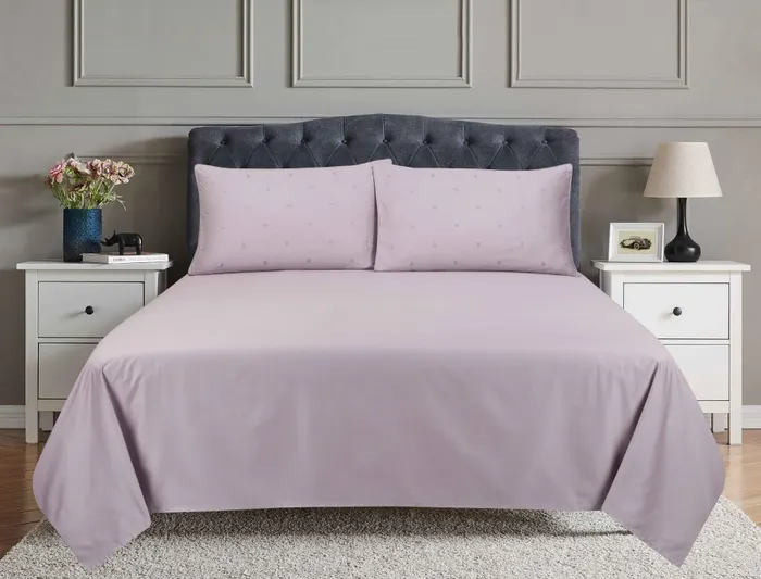 Dyed Plain Bed Sheet - Image 4